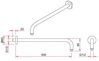 Душевой комплект Berges Ventas 2R хром 073003